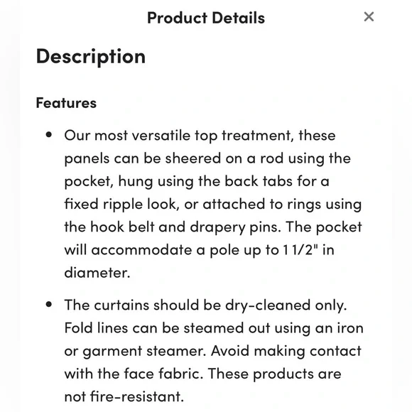 Olivia Signature Velvet Curtains | 2 Single Panel Blackout Curtains | 50"W; 84"L - Picture 7 of 10